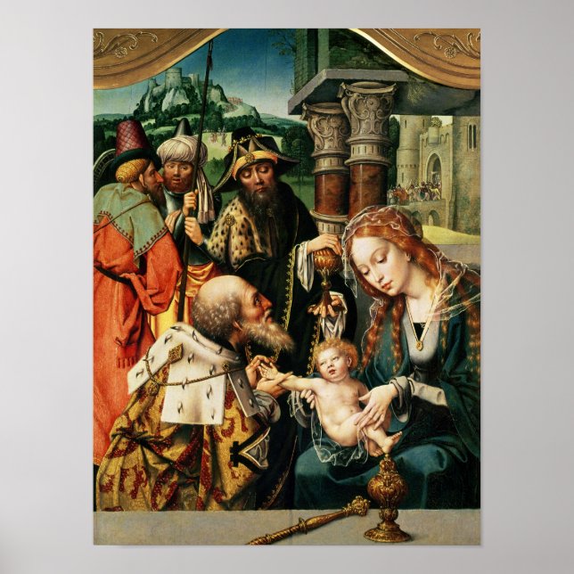 Poster A Adoração do Magi 2 (Frente)