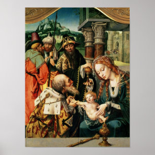 Poster A adoração dos Magi 2