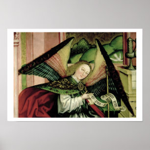 Póster A adoração dos pastores - detalhe de um Ange