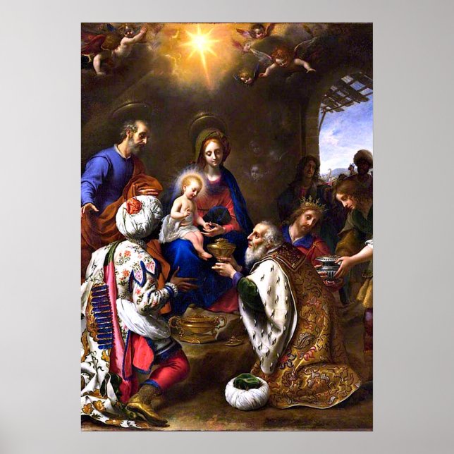 Póster A Adoração dos Reis (Frente)