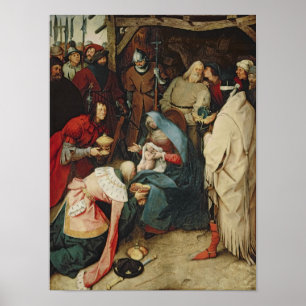 Poster A Adoração dos Reis, 1564