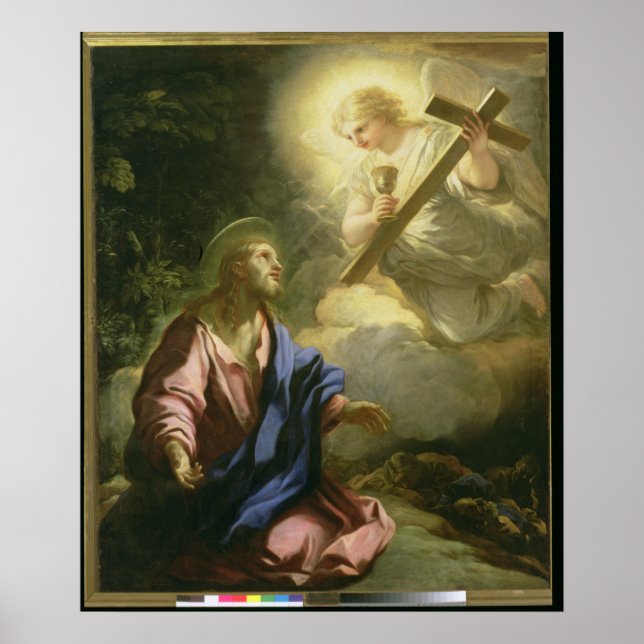 Póster A Agonia no Jardim (Frente)