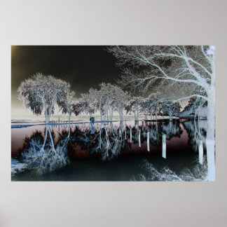 Póster A Água Funciona Profundamente