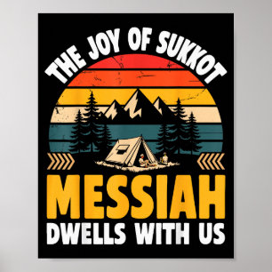 Poster A Alegria Do Sukkot Messias Mora Conosco Ho Judia