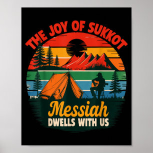 Poster A Alegria Do Sukkot Messias Mora Conosco Judaico H