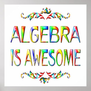 Poster A álgebra é impressionante - começando em $11,8