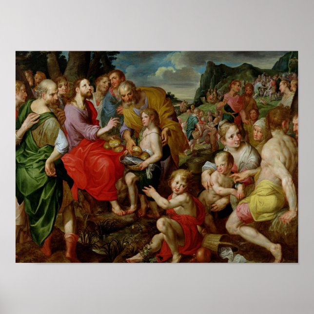 Poster A Alimentação dos Cinco Mil (Frente)