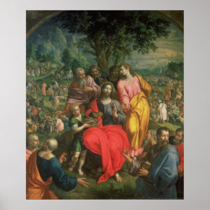 Póster A Alimentação dos Cinco Mil, c.1590