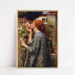 Poster A Alma da Rosa por John William Waterhouse