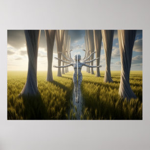 Poster A Alma Dividida na Colheita Infinita