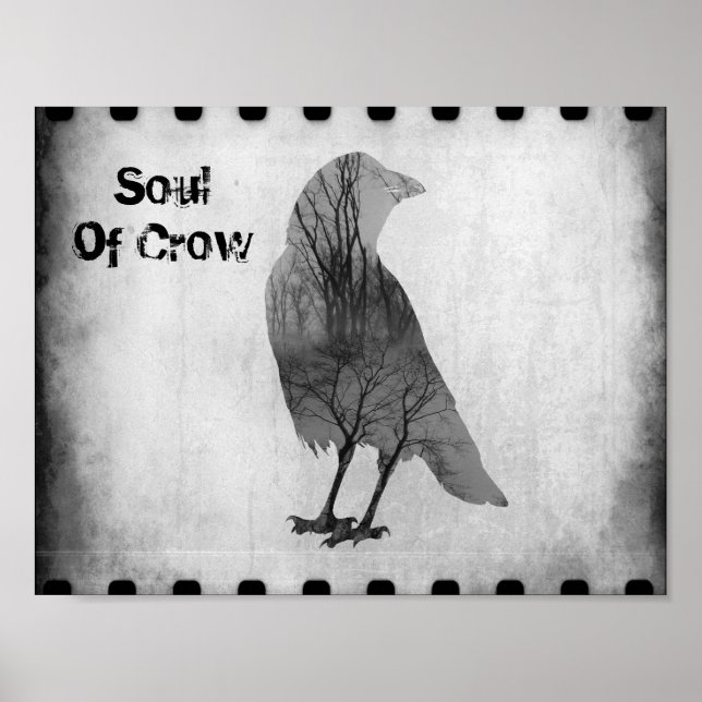 Poster A Alma Do Corvo (Frente)