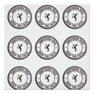 Póster A alma do norte mantem os slogan & o dançarino da