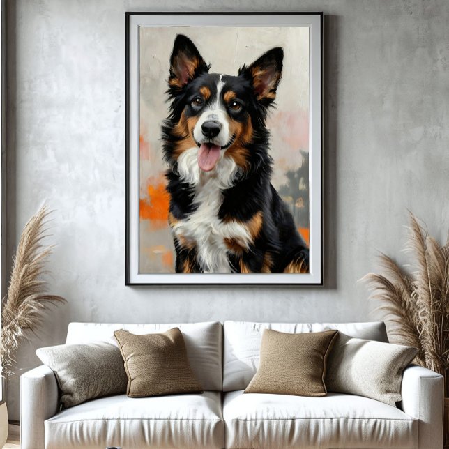 Poster A Alma Feliz do Seu Cachorro (Criador carregado)