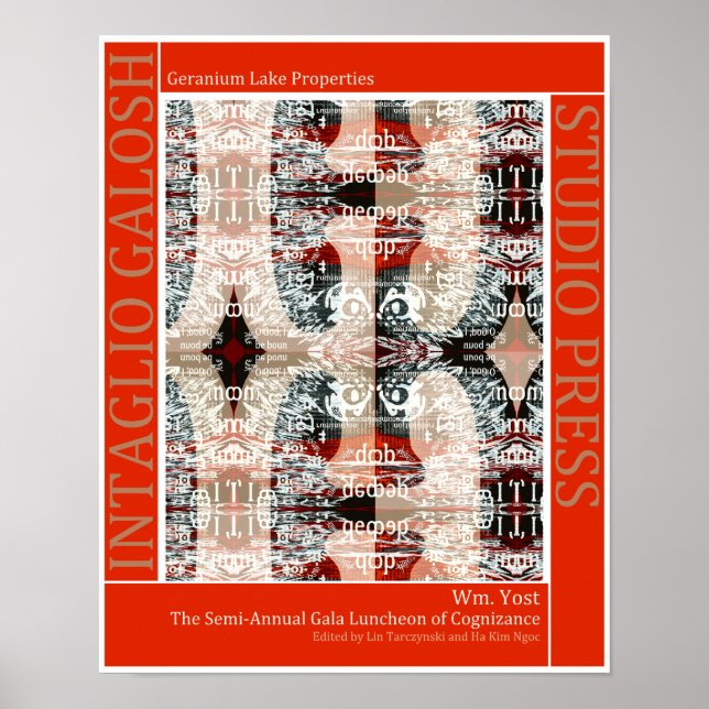 Póster A Almofada Semestral de Gala da Cognizância (Frente)