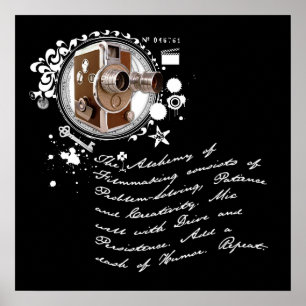 Póster A Alquimia da Filmagem