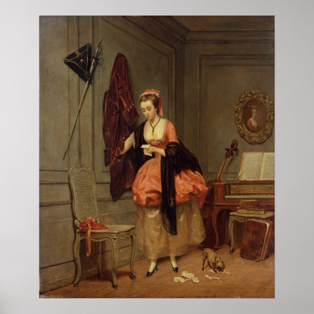 Poster A Amada Senhora, 1846 (Frente)