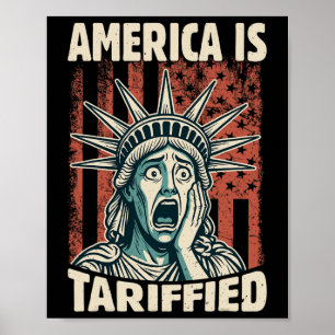Poster A América Engraçada É Tão Tarifa Tão Tarifada