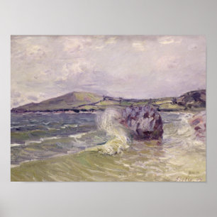 Póster A Angra de Alfred Sisley   da senhora, baía de