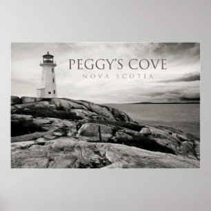 Poster a angra de Peggy, Nova Escócia