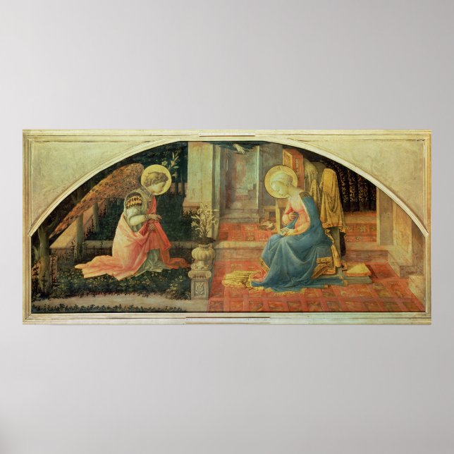 Poster A Anunciação, c.1450-3 (Frente)