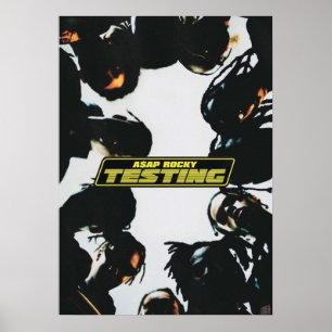 Poster A$AP ROCKY TESTING A3 size extended album