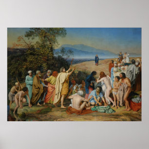 Poster A aparição de Ivanov do cristo às pessoas