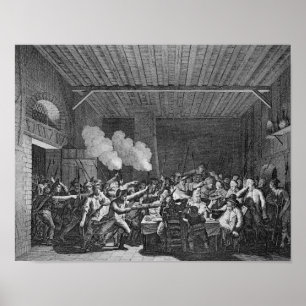 Poster A apreensão de Louis XVI em Varennes