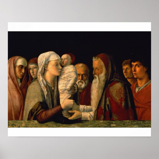 Póster A Apresentação de Jesus no Templo (Frente)