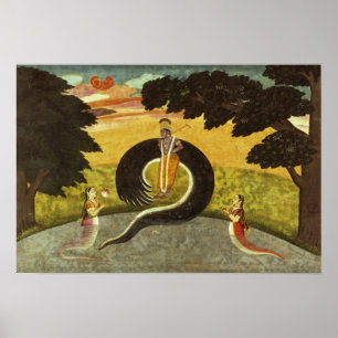 Poster A apresentação de Kaliya, Basohli, Pahari