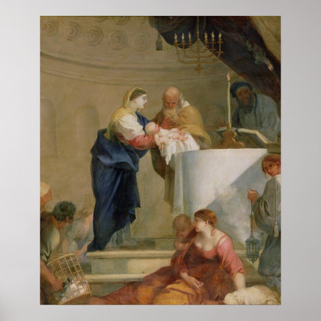 Póster A Apresentação no Templo (Frente)