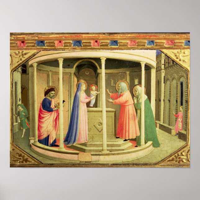 Poster A Apresentação no Templo (Frente)