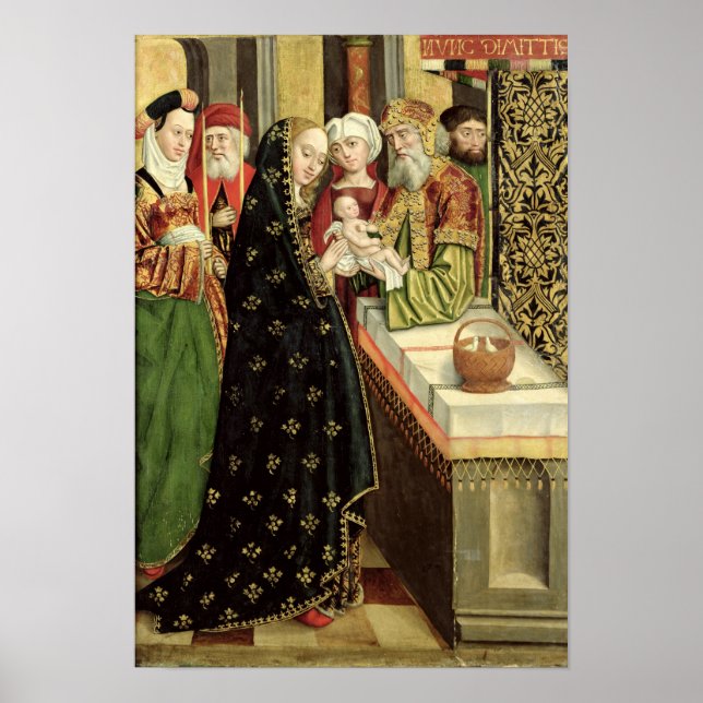 Póster A Apresentação no Templo (Frente)