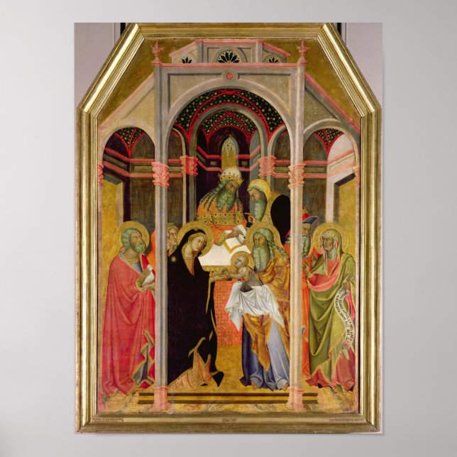 Póster A Apresentação no Templo 3 (Frente)