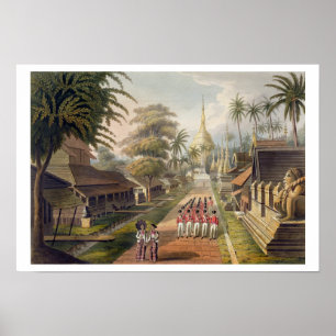 Póster A aproximação principal ao grande pagode a de