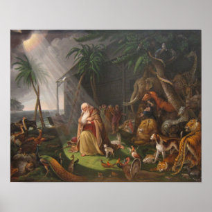 Poster A arca de Noah por Charles Wilson Peale - cerca de