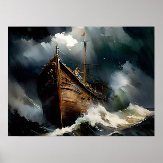 Poster A Arca de Noah Sobrevive à Tempestade