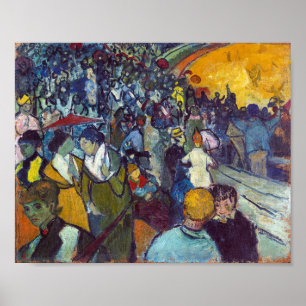 Poster A Arena em Arles Van Gogh