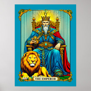 Poster A Arte da Carta do Imperador Tarot