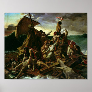 Poster A Arte da Medusa Théodore Géricault