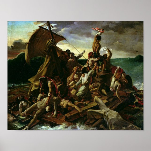 Poster A Arte da Medusa Théodore Géricault (Frente)