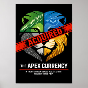 Poster A Arte da Moeda Apex Corporativa