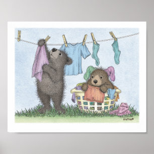 Póster A arte da parede de Gruffies®