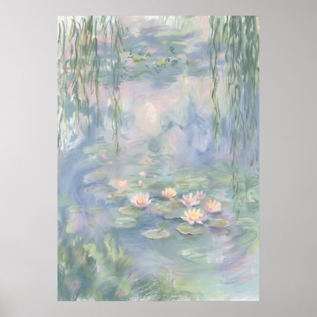 Poster A Arte da Parede do Lago dos Sonhos do Espírito Ge (Frente)