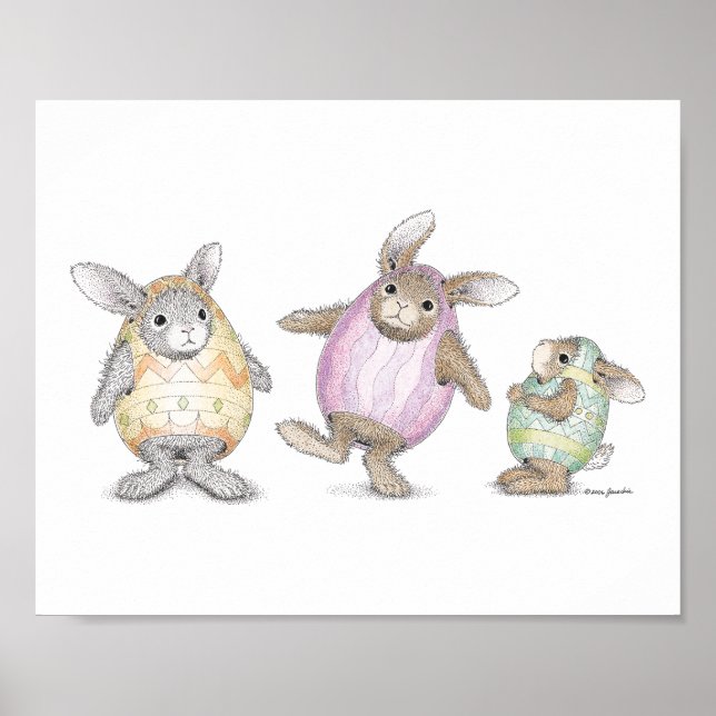 Póster A Arte da Parede HappyHoppers® (Frente)