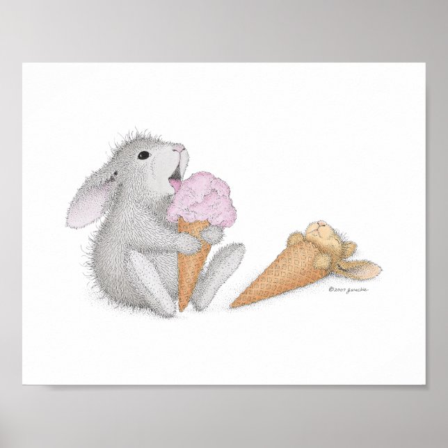 Póster A Arte da Parede HappyHoppers® (Frente)