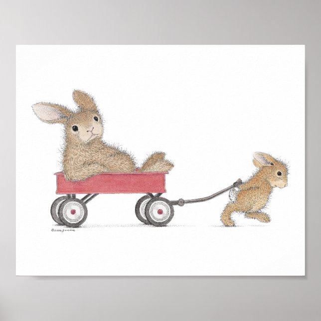 Póster A Arte da Parede HappyHoppers® (Frente)