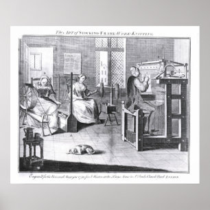 Póster A arte de guardar quadros de trabalho