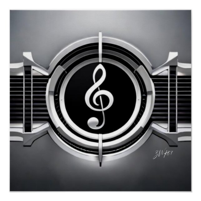 Póster A Arte do Treble (Frente)