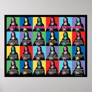 Poster A ARTE é mais do que imagens do fazer