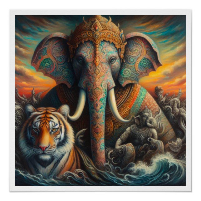 Póster A arte espiritual (Frente)